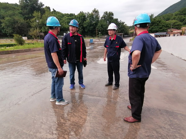 公司開展二季度安環(huán)、消防、防汛綜合大檢查