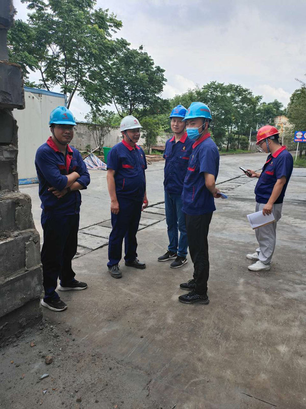 公司開展二季度安環(huán)、消防、防汛綜合大檢查