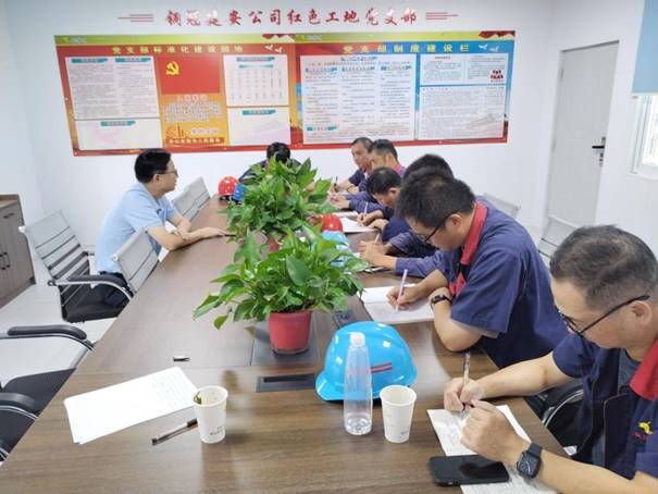 公司開展第三季度安全、環(huán)保、消防綜合檢查 