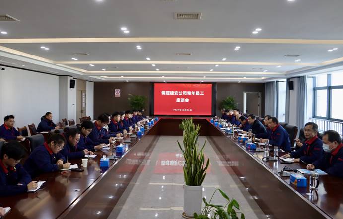 公司召開青年員工座談會 公司召開青年員工座談會