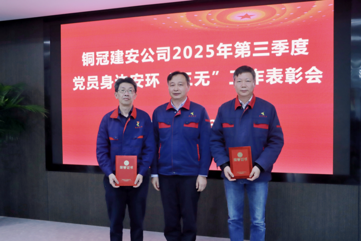 公司召開三季度黨員身邊安環(huán)“三無”工作 表彰會(huì)